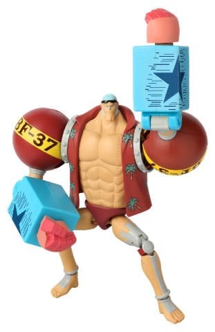 16 cm Franky Poz Verilebilir Figür - Anime Heroes One Piece Serisi