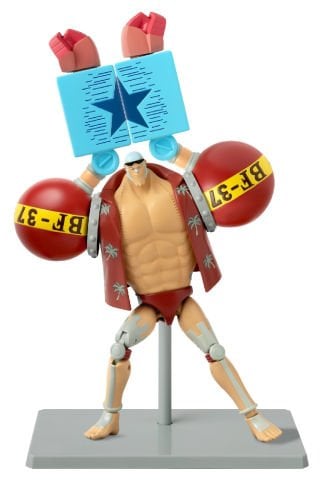 16 cm Franky Poz Verilebilir Figür - Anime Heroes One Piece Serisi
