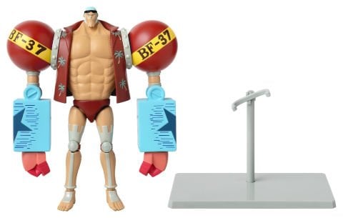 16 cm Franky Poz Verilebilir Figür - Anime Heroes One Piece Serisi