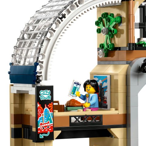 LEGO® City Merkez Tren İstasyonu, İnşaat Oyuncaklarını Seven Çocuklar için 60469
