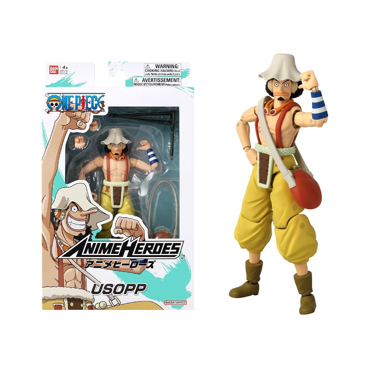 16 cm Usopp Poz Verilebilir Figür - Anime Heroes One Piece Serisi