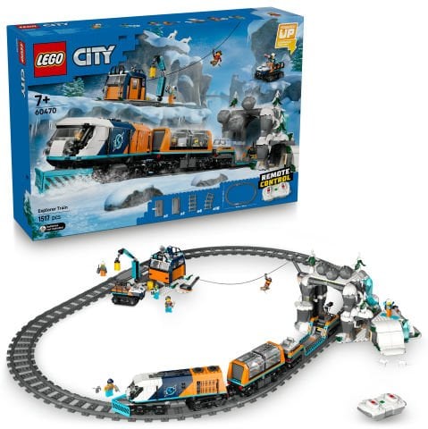 LEGO® City Kaşiflerin Kuzey Kutbu Ekspres Treni Araç Seti 60470