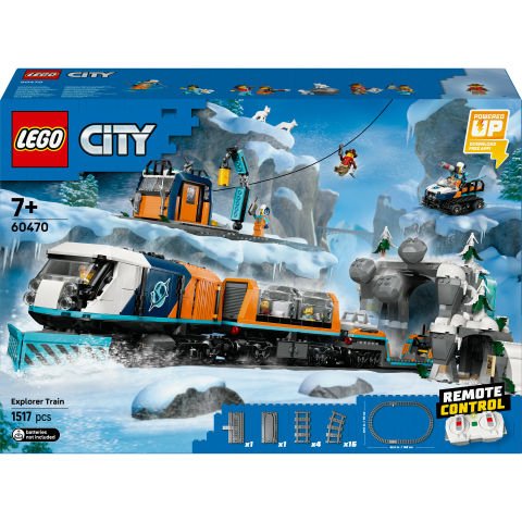 LEGO® City Kaşiflerin Kuzey Kutbu Ekspres Treni Araç Seti 60470