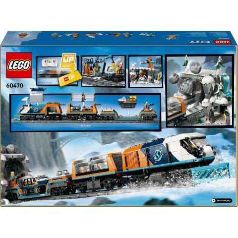 LEGO® City Kaşiflerin Kuzey Kutbu Ekspres Treni Araç Seti 60470