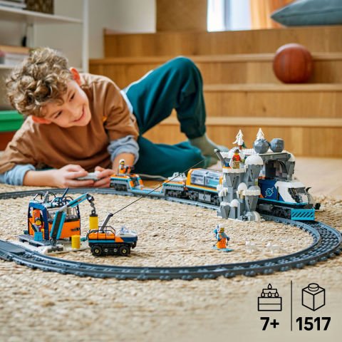 LEGO® City Kaşiflerin Kuzey Kutbu Ekspres Treni Araç Seti 60470