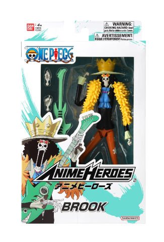 16 cm Brook Poz Verilebilir Figür - Anime Heroes One Piece Serisi