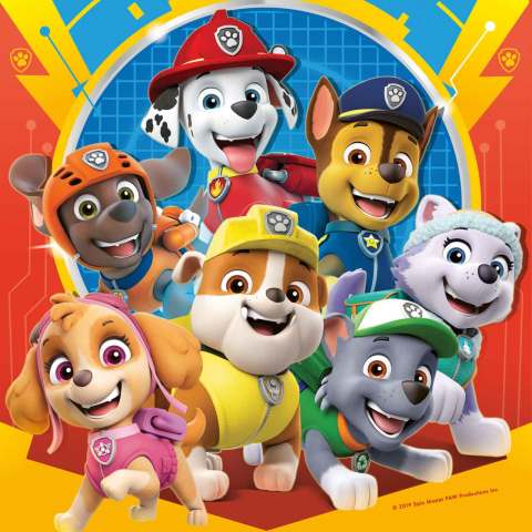 Ravensburger 3x49 Parçalı Puzzle Paw Patrol