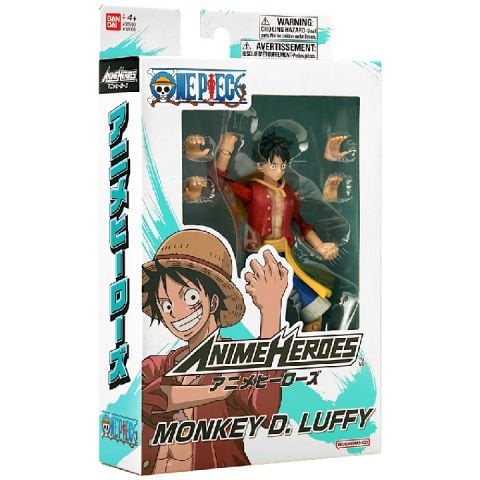 16 cm Monkey D. Luffy Poz Verilebilir Figür - Anime Heroes One Piece Serisi