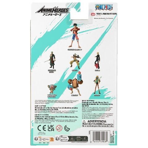 16 cm Monkey D. Luffy Poz Verilebilir Figür - Anime Heroes One Piece Serisi