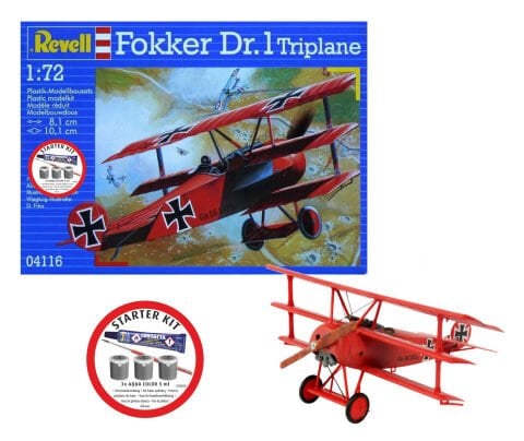 Starter Kit Fokker DR.1 Triplane