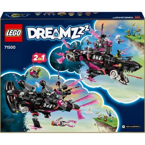 LEGO® DREAMZzz™ Kabus Köpek Balığı Denizaltısı Oyuncağı 71500