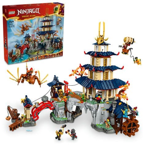LEGO® NINJAGO® Turnuva Tapınak Şehri Macera Oyuncağı Seti 71814