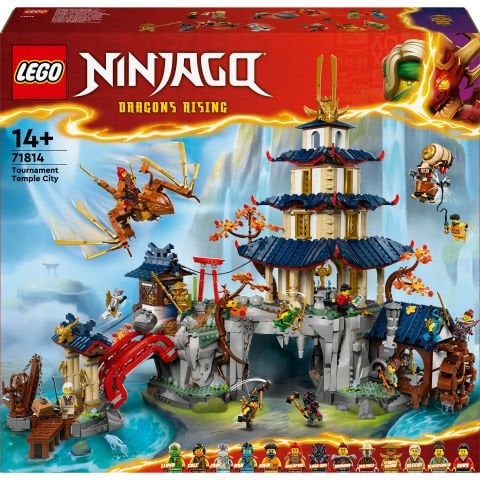 LEGO® NINJAGO® Turnuva Tapınak Şehri Macera Oyuncağı Seti 71814