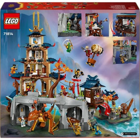 LEGO® NINJAGO® Turnuva Tapınak Şehri Macera Oyuncağı Seti 71814
