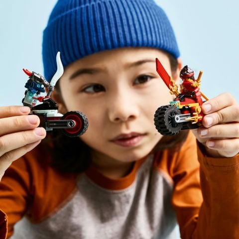 LEGO® NINJAGO® Kai’nin Motosiklet Hız Yarışı 2 Ninja Motosikletli Oyun Seti 71838