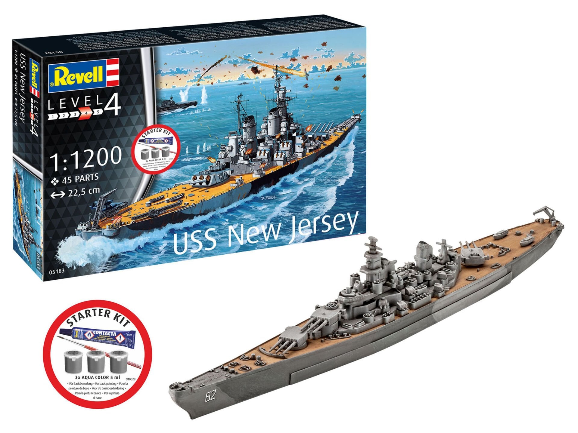 Starter Kit Battleship USS New Jersey