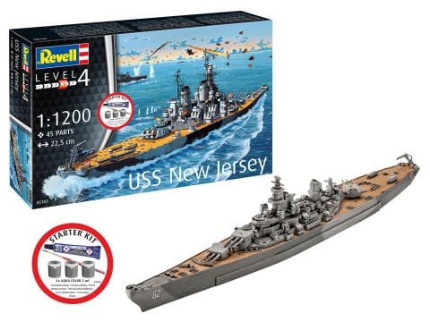 Starter Kit Battleship USS New Jersey