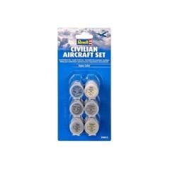 Revell Sivil Uçak Boya Seti (Blisterli)-39072