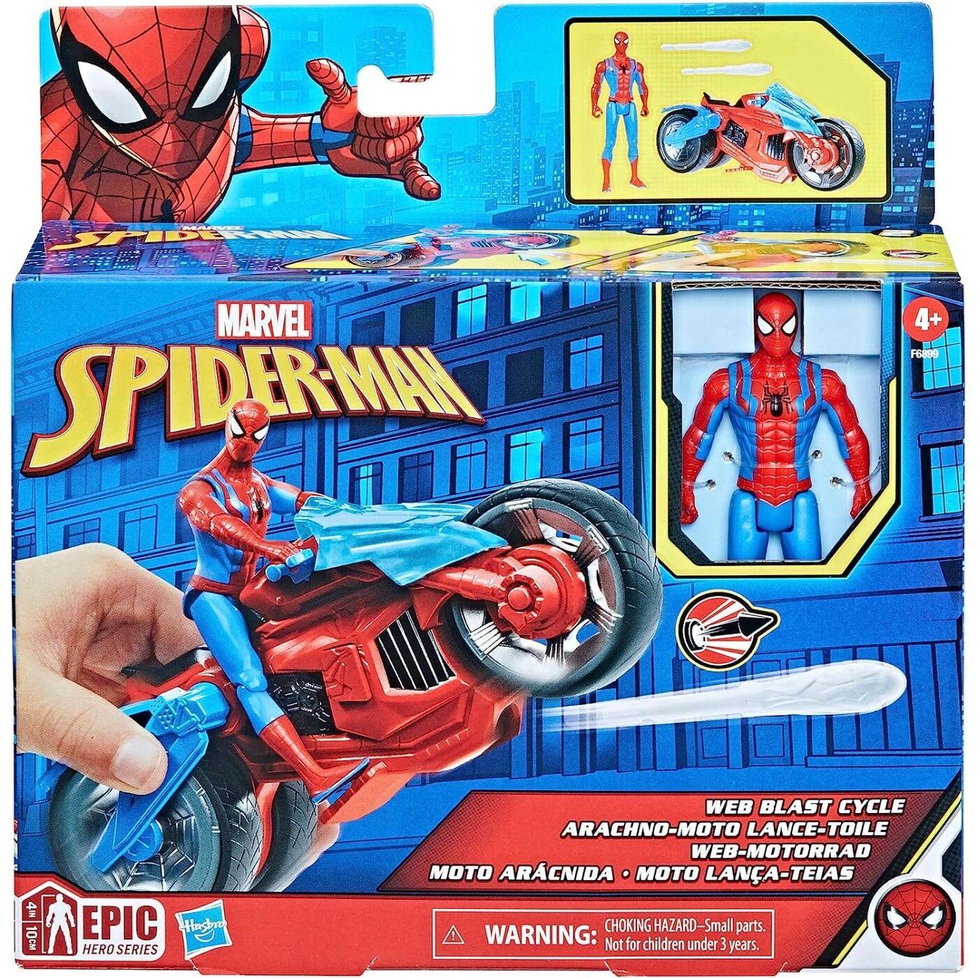 Spıder-Man 4'' Figür Ve Araç
