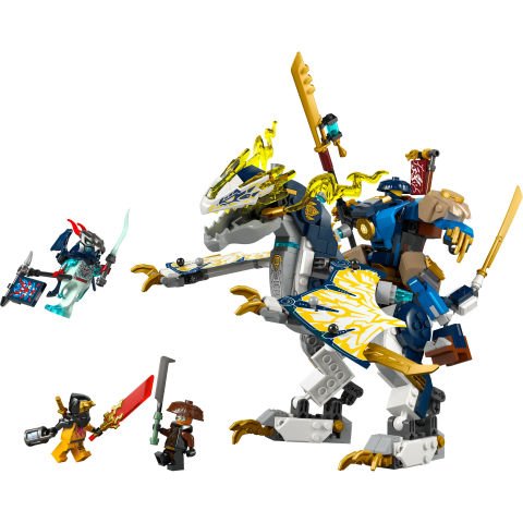 LEGO® NINJAGO® Rogue'un Robot Ejderha Binicisi Ninja Oyuncağı 71843