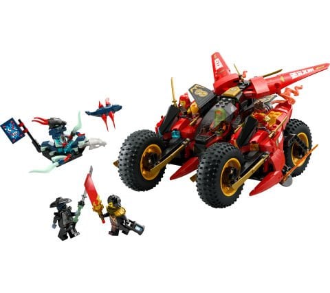 LEGO® NINJAGO® Ninja Savaş Aracı 3'ü 1 Arada Oyuncak Yapım Seti 71844