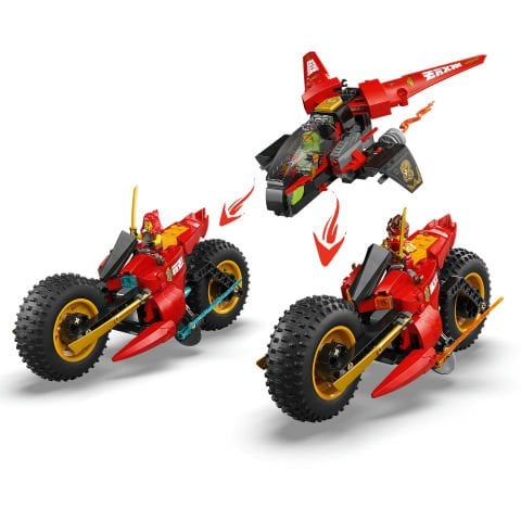 LEGO® NINJAGO® Ninja Savaş Aracı 3'ü 1 Arada Oyuncak Yapım Seti 71844
