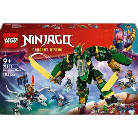 LEGO® NINJAGO® Lloyd'un Jet Robotu Ninja Oyuncak Yapım Seti 71845