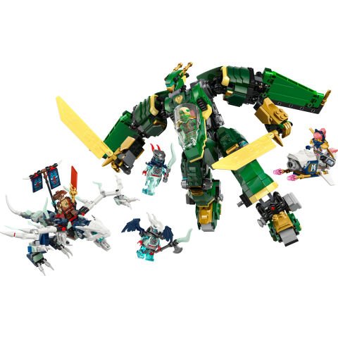 LEGO® NINJAGO® Lloyd'un Jet Robotu Ninja Oyuncak Yapım Seti 71845