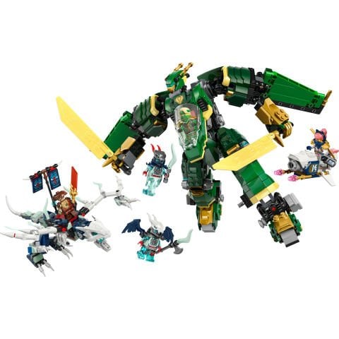LEGO® NINJAGO® Lloyd'un Jet Robotu Ninja Oyuncak Yapım Seti 71845