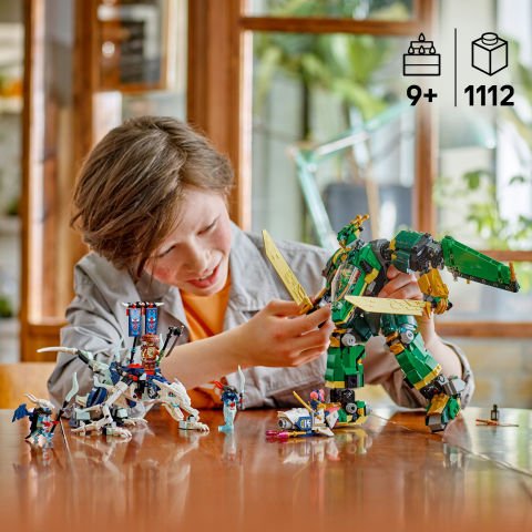 LEGO® NINJAGO® Lloyd'un Jet Robotu Ninja Oyuncak Yapım Seti 71845