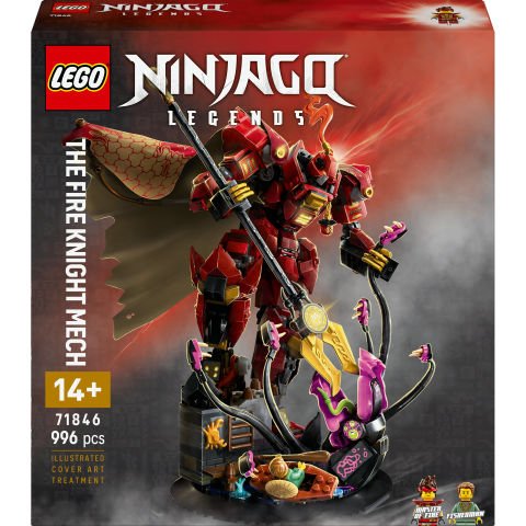 LEGO® NINJAGO® Ateş Şövalyesi Robot Yapım Seti 71846