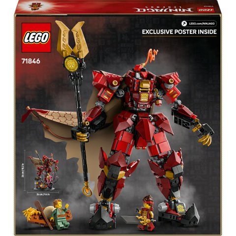 LEGO® NINJAGO® Ateş Şövalyesi Robot Yapım Seti 71846
