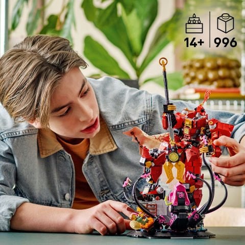 LEGO® NINJAGO® Ateş Şövalyesi Robot Yapım Seti 71846