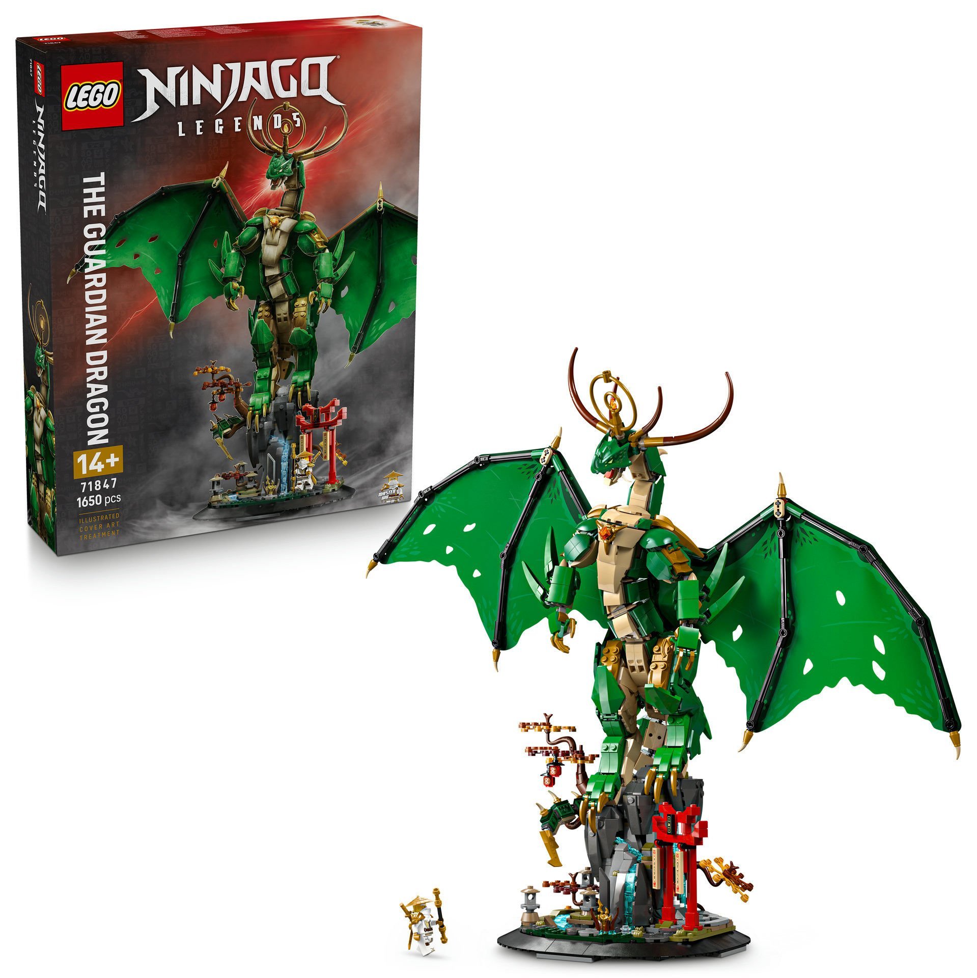 LEGO® NINJAGO® Muhafız Ejderha Sergileme Yapım Seti 71847