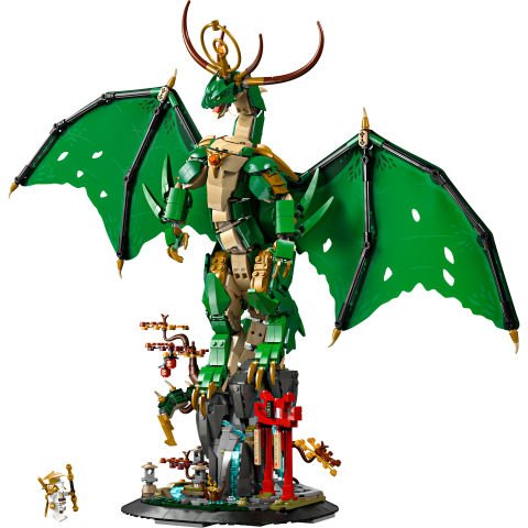 LEGO® NINJAGO® Muhafız Ejderha Sergileme Yapım Seti 71847
