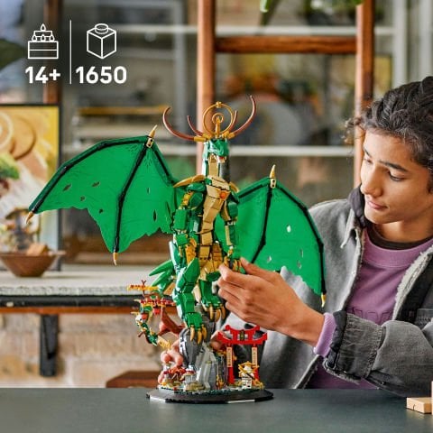 LEGO® NINJAGO® Muhafız Ejderha Sergileme Yapım Seti 71847