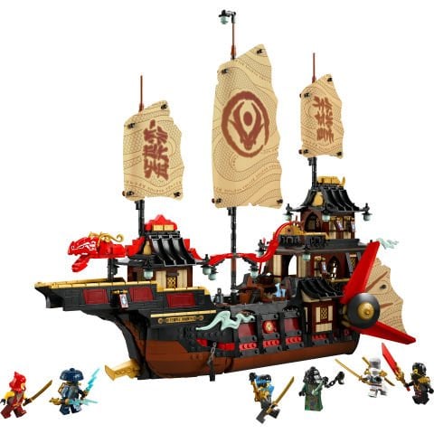 LEGO® NINJAGO® Tapınak Ödülü Oyuncak Gemi Yapım Seti 71848