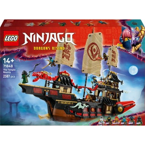 LEGO® NINJAGO® Tapınak Ödülü Oyuncak Gemi Yapım Seti 71848