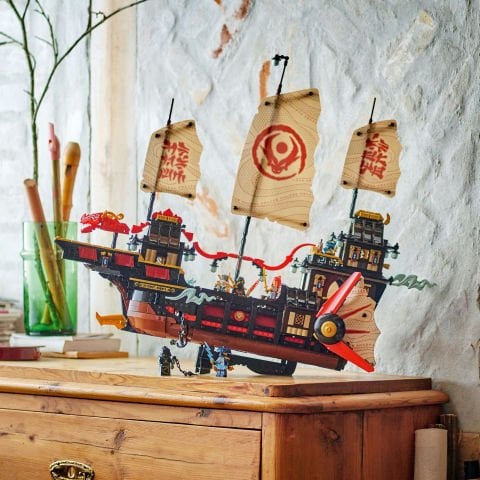 LEGO® NINJAGO® Tapınak Ödülü Oyuncak Gemi Yapım Seti 71848