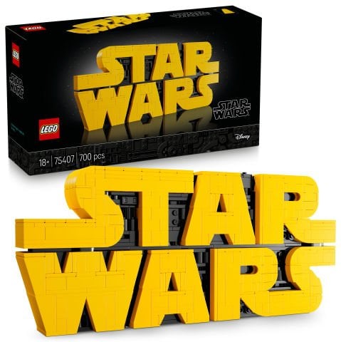 LEGO® Star Wars™ Parçalarla Yapılan Star Wars Logosu Levhası 75407