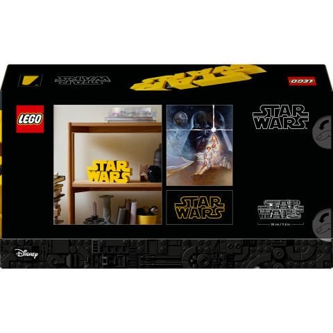 LEGO® Star Wars™ Parçalarla Yapılan Star Wars Logosu Levhası 75407