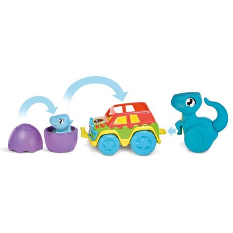 Jurassic World Dino ve Renkli Araç