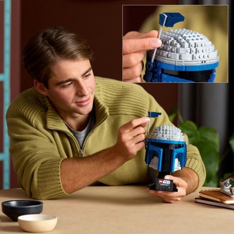 LEGO® Star Wars™ Jango Fett™ Kaskı, Yetişkinler için İnşa Edilebilen Model  Seti 75408