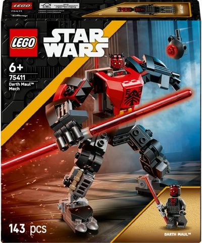 LEGO® Star Wars: Klon Savaşları Darth Maul™ Robot Yapım Oyuncağı 75411
