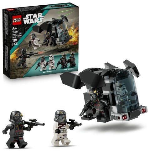 LEGO® Star Wars™ Death Trooper ve Night Trooper Savaş Paketi Oyuncak Yapım Seti 75412