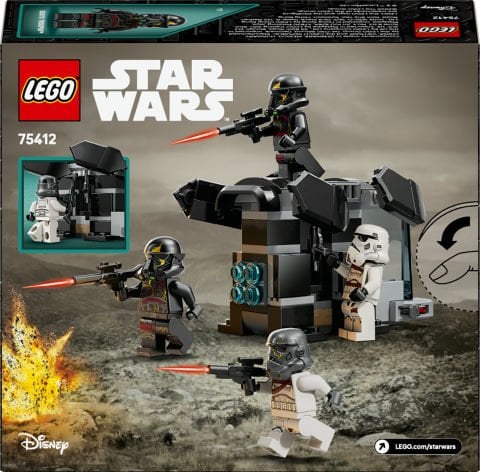 LEGO® Star Wars™ Death Trooper ve Night Trooper Savaş Paketi Oyuncak Yapım Seti 75412