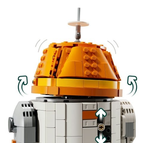 LEGO® Star Wars: Ahsoka™ Chopper (C1-10P)™ Astromech Droidi Seti 75416
