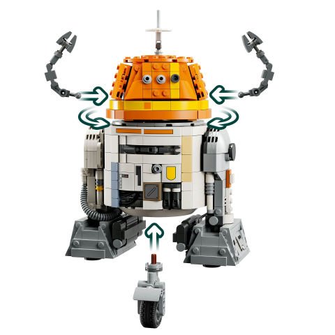 LEGO® Star Wars: Ahsoka™ Chopper (C1-10P)™ Astromech Droidi Seti 75416
