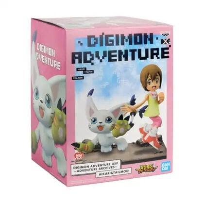 Banpresto Digimon Adventure Hikari ve Tailmon DXF Figürü - Adventure Archives Serisi