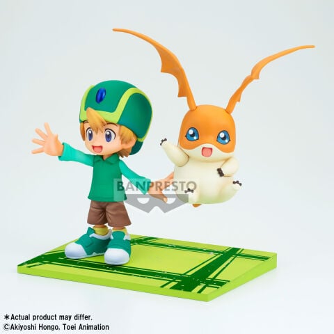 Banpresto Digimon Adventure Takeru ve Patamon DXF Figürü - Adventure Archives Serisi